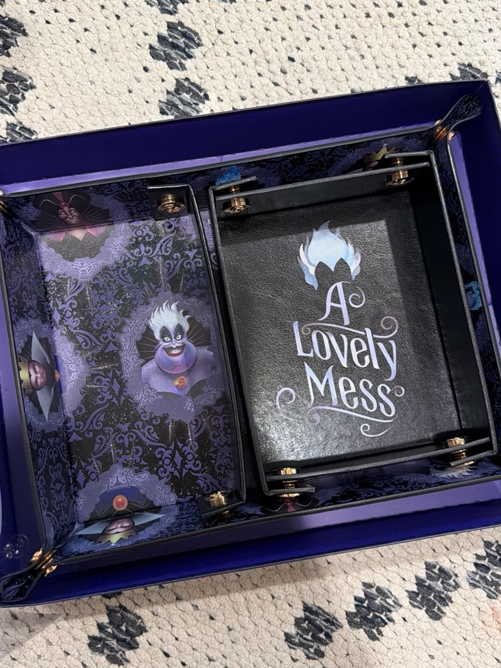 Disney Purple Villains 'A Lovely Mess' Decorative Tray